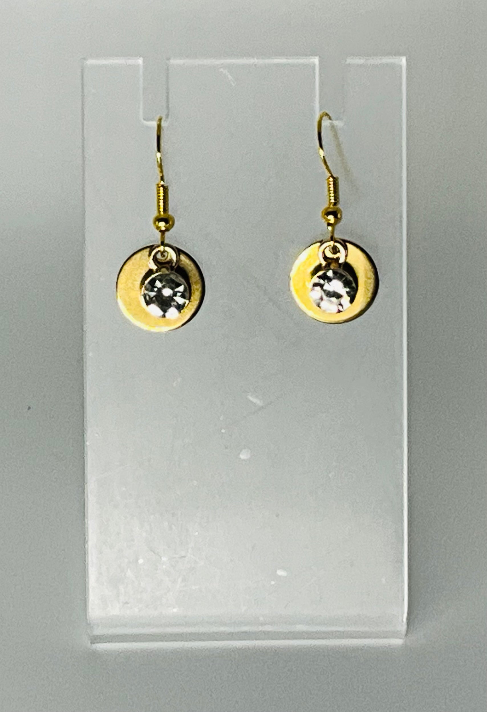 Allie Bee Coin & Gem Earrings