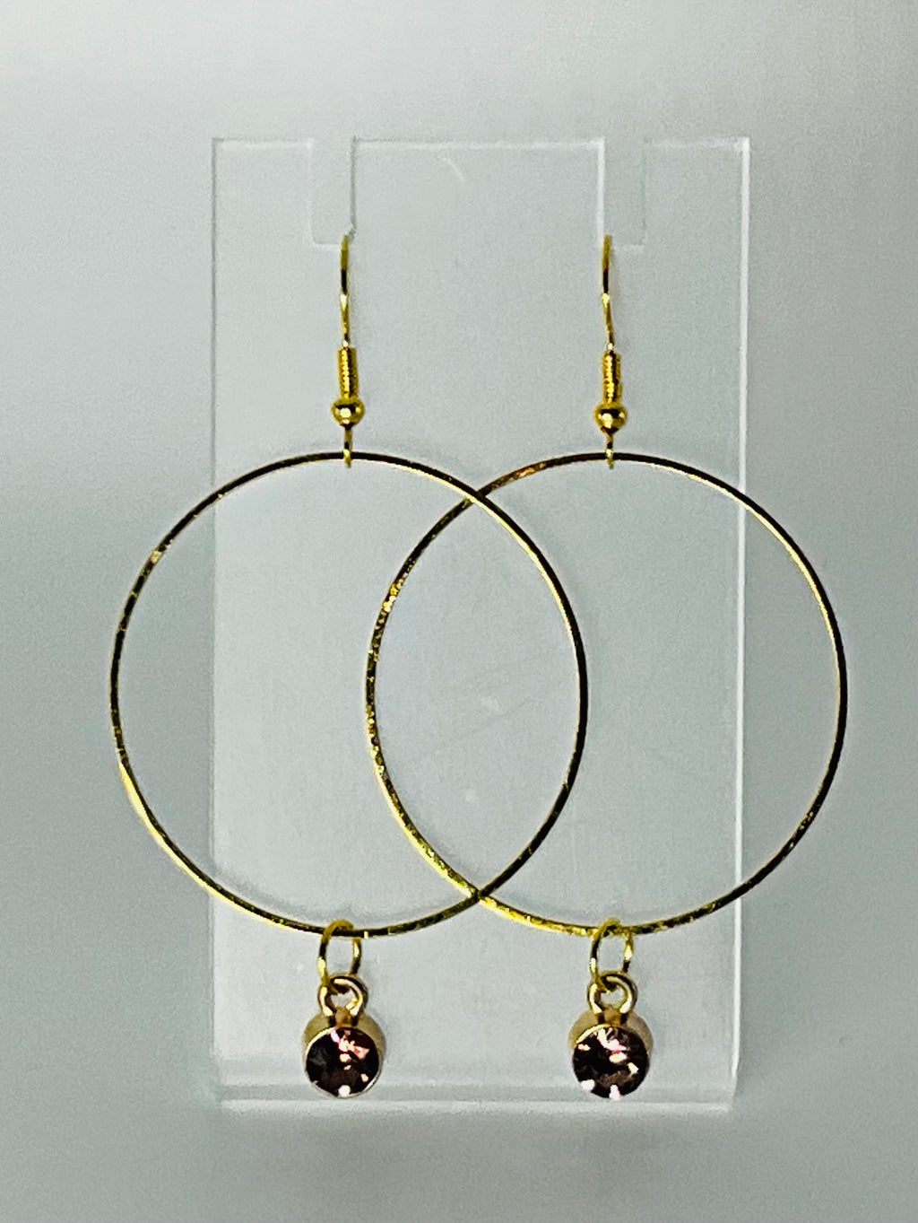 Sophie Bee Hoop & Gem Earrings
