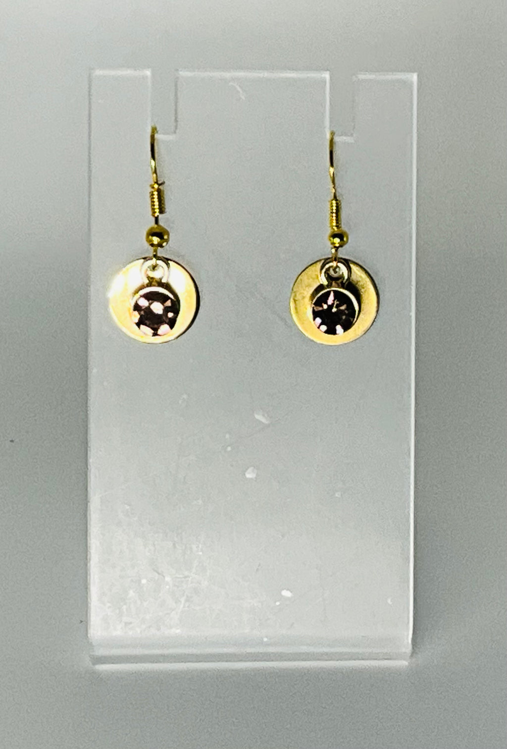 Allie Bee Coin & Gem Earrings