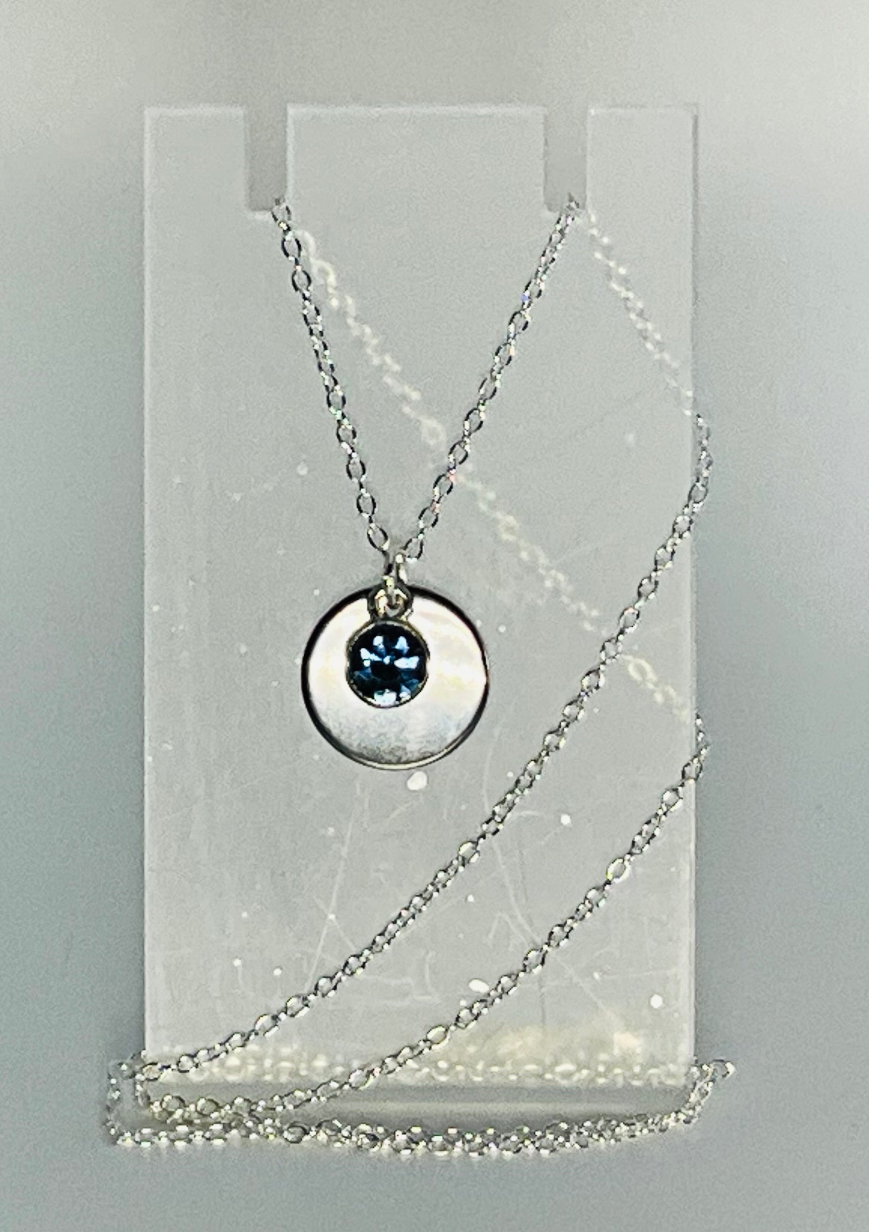 Allie Bee Coin & Gem Necklace