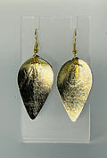 Jaimie Bee Leather Petal Earrings
